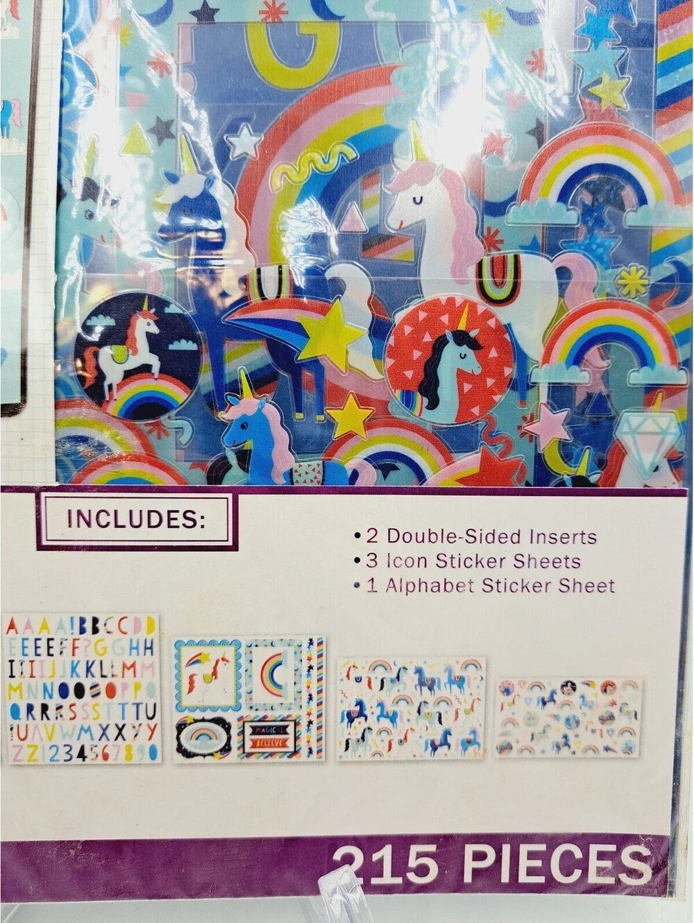Magical Unicorn Rainbow Pride Binder Decor Stickers Scrapbook DIY Crafts School